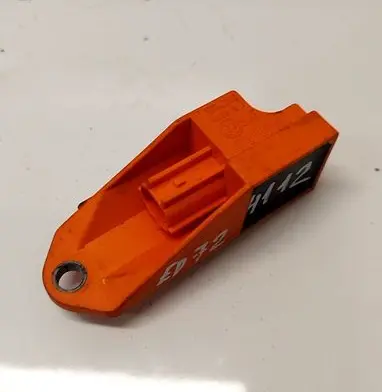Skoda Fabia Mk2 (5J) Airbag deployment crash/impact sensor 1T0909606A