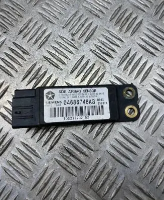 Airbag deployment crash/impact sensor