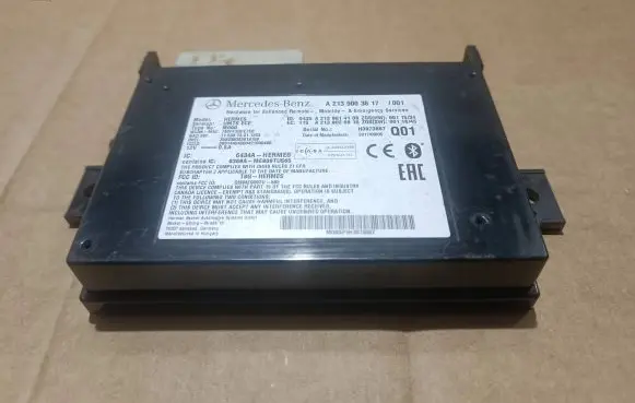 Mercedes-Benz E W213 Bluetooth control unit module A2139003617 A2139026810 A2139014109