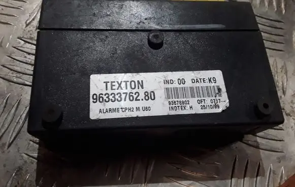 Peugeot 807 Other control units/modules 9633376280