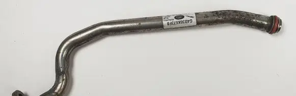 Jaguar XF X260 Turbo turbocharger oiling pipe/hose G4D36K673FB