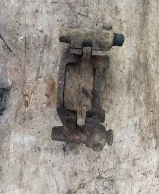 Opel Astra G Brake caliper pad carrier rear 