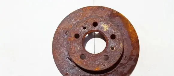 Renault Laguna I Rear brake disc neventiliuojamas