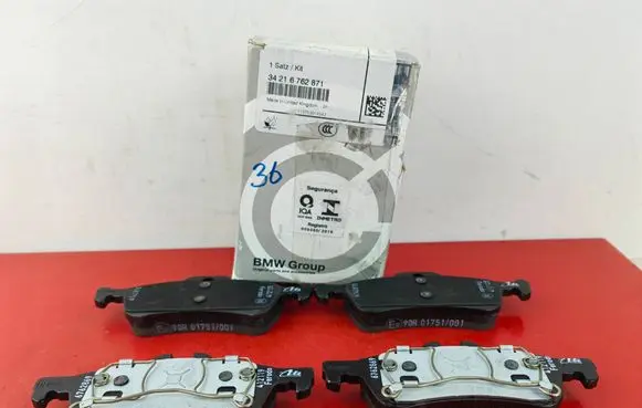 Mini One - Cooper R50 - 53 Brake pads (rear) 6762871 34216762871