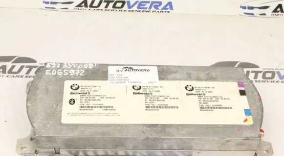 BMW 6 E63 E64 Bluetooth control unit module 9171348