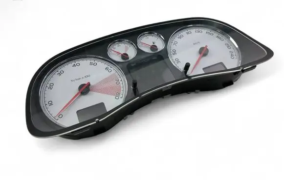 Peugeot 307 Speedometer (instrument cluster) P9661323080