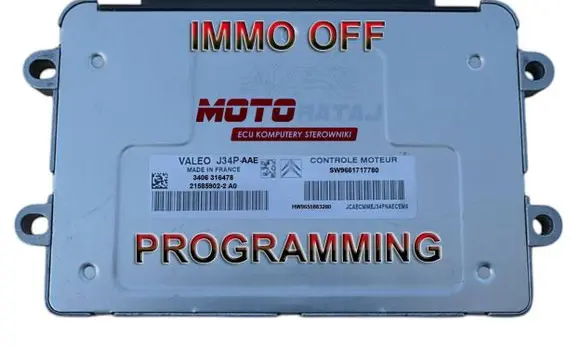 Peugeot 1007 Engine control unit/module 9661717780 9655883280 21585902-2A0