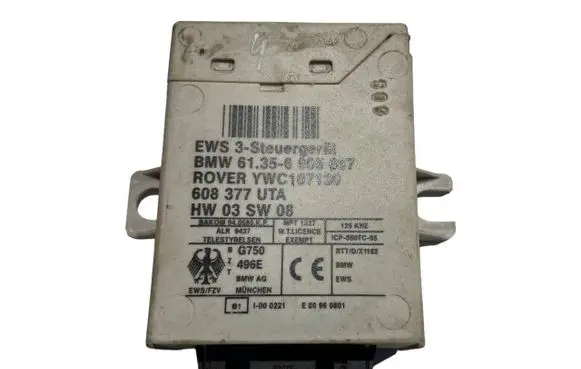BMW 5 E39 Immobilizer control unit/module 6905667 61356905667 YWC107130