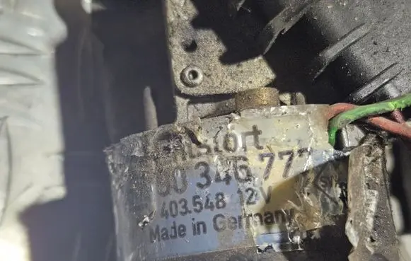 Opel Calibra Front wiper linkage and motor 90346777 403548