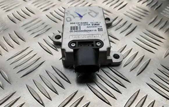 Peugeot 407 ESP acceleration yaw rate sensor 9661616480