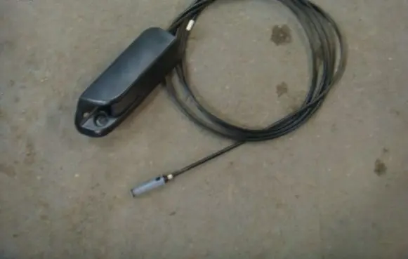 Toyota Yaris Fuel cap flap release cable 