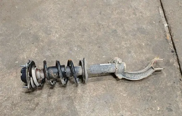 Audi A6 C7 Front shock absorber with coil spring 4G0031AF 4G0031