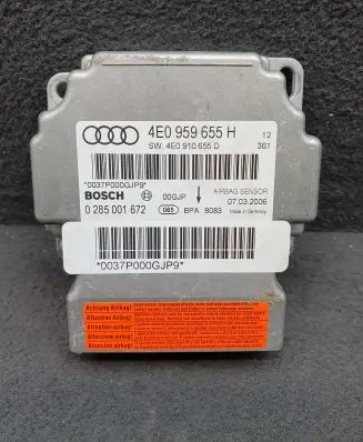Audi A8 S8 D3 4E Airbag control unit/module 4E0959655H 4E0910655D 0285001672