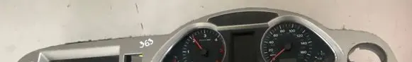 Audi A6 S6 C6 4F Speedometer (instrument cluster) 4F0919603 2322007 A2C53080033