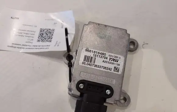 ESP acceleration yaw rate sensor