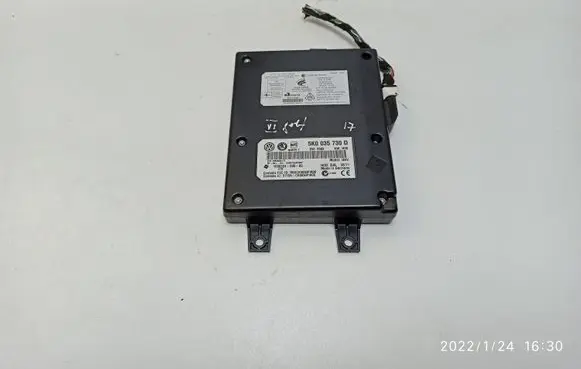 Volkswagen Golf VI Bluetooth control unit module 5K0035730D