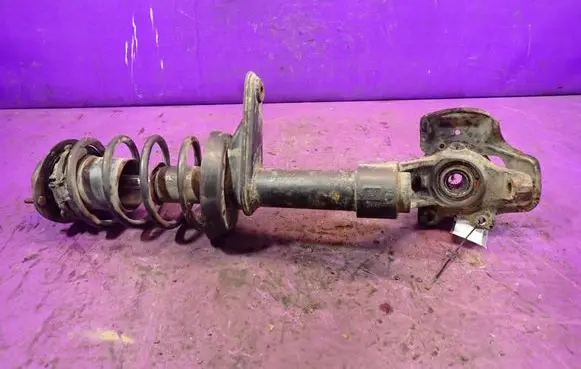 Opel Astra F Front shock absorber with coil spring 