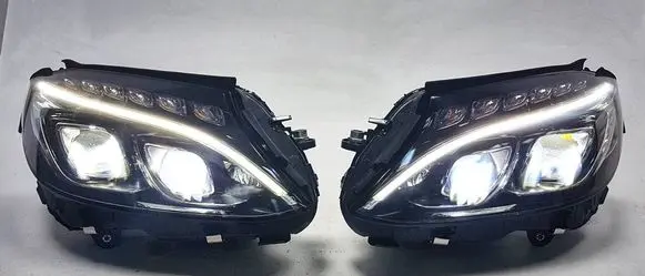 Mercedes-Benz C W205 Headlights/headlamps set A2059063104 A2059063204