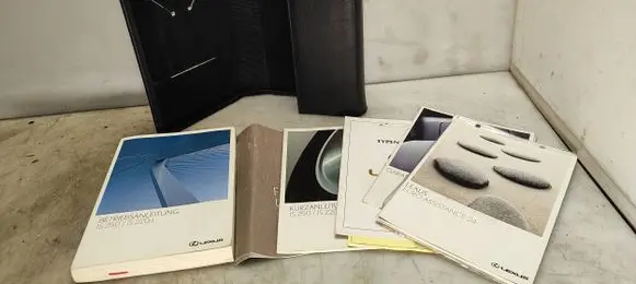 Lexus IS 220D-250-350 Owners service history hand book 