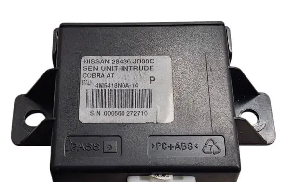 Nissan Qashqai Alarm control unit/module 28436JD00C 4M5418N0A14