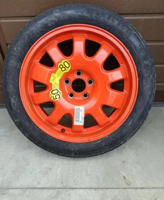 Jaguar XF X260 R18 spare wheel 000SW058