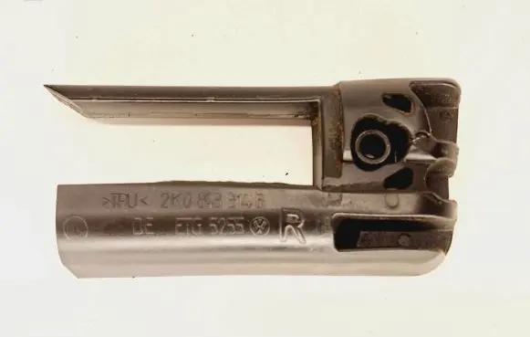 Volkswagen Caddy Sliding door lower roller guide/hinge 2K0843314B ETG5255