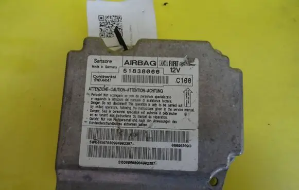 Fiat Grande Punto Airbag control unit/module 51838066 5WK44147