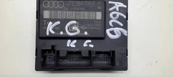 Audi A6 S6 C6 4F Door control unit/module 4F0959795F 4F0910795F