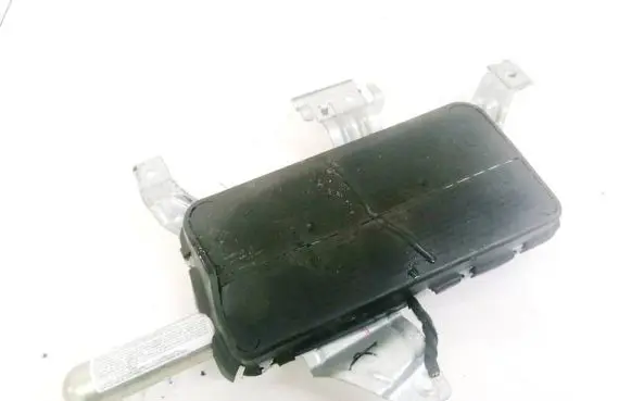 Front door airbag