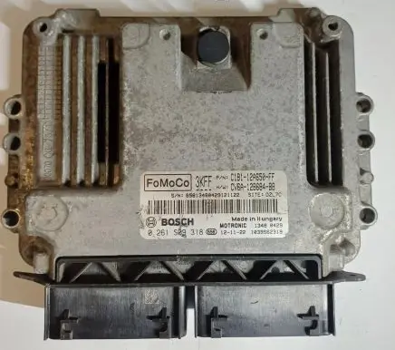 Ford Fiesta Engine control unit/module C1B112A650FF CV6A12B684BB 0261S09318