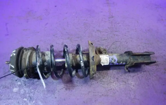 Opel Tigra B Front shock absorber with coil spring 13191019