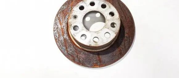 Skoda Octavia Mk2 (1Z) Rear brake disc neventiliuojamas