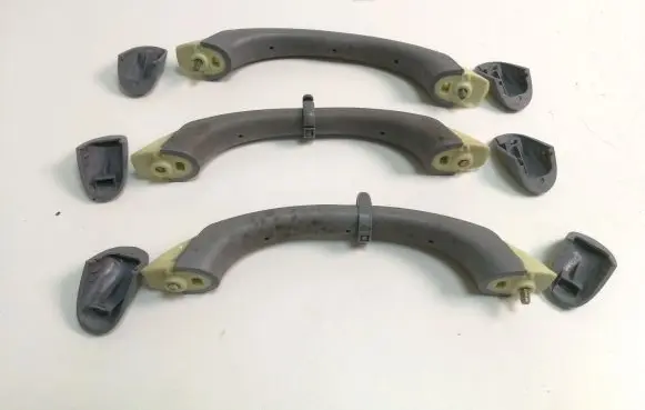 Front interior roof grab handle