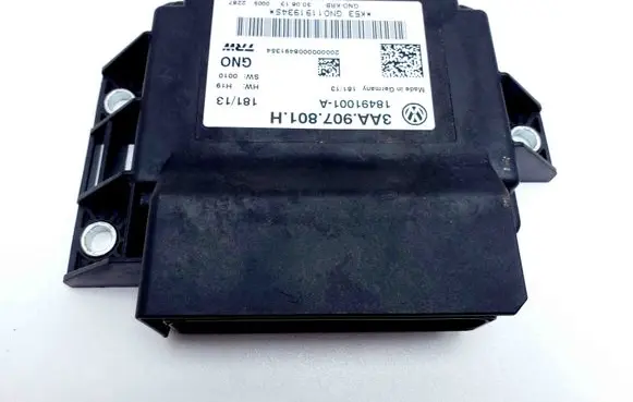 Volkswagen Sharan Rear brake EMF control unit/module 18491001A 3AA907801H