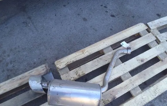 Jaguar XF X250 Muffler/silencer CX235230CB