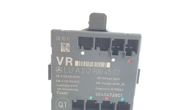 Mercedes-Benz C W204 Door control unit/module A2129004502