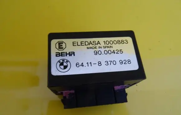BMW 3 E46 Air conditioner control unit module 64118370928