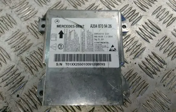 Mercedes-Benz C W204 Airbag control unit/module 2048709426