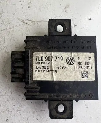 Volkswagen Touareg I Alarm control unit/module 510190351 7L0907719