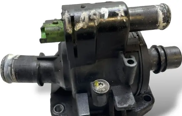 Peugeot 207 Thermostat housing 9654393880 00027101 00027100