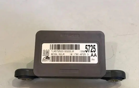 Chevrolet Camaro ESP acceleration yaw rate sensor 13505725 TLR572523193222JR BE39L182JR