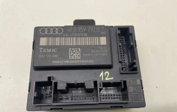 Audi A6 S6 C6 4F Door control unit/module 4F0959792B 4F0910793B 0033TFK0001