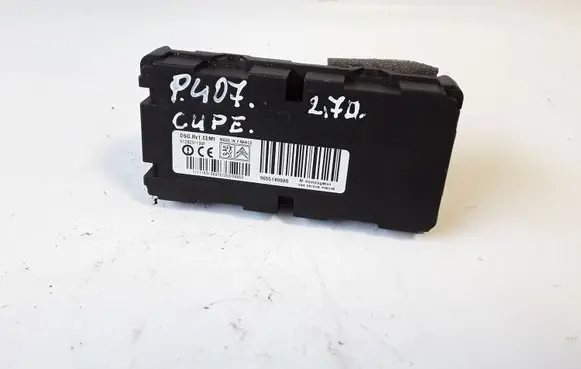Peugeot 407 Tire pressure control unit 9655140080 S120231100F 660767253