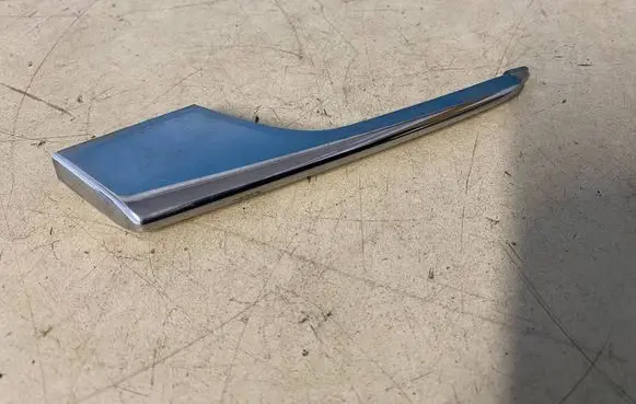 Tesla Model X Front bumper splitter molding 104961100F