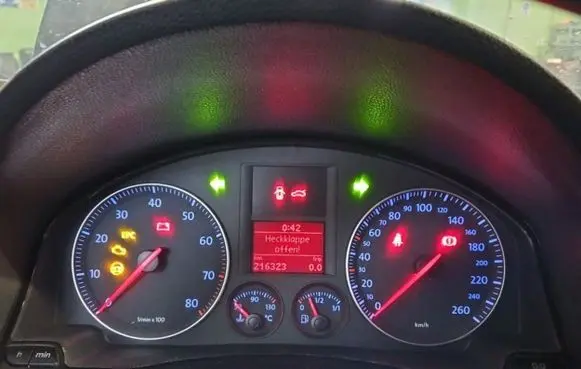 Volkswagen Golf V Speedometer (instrument cluster) 1K0920862A IMPRK1418518