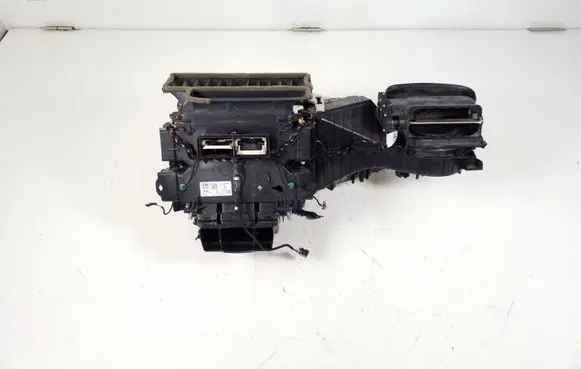 Interior heater climate box assembly
