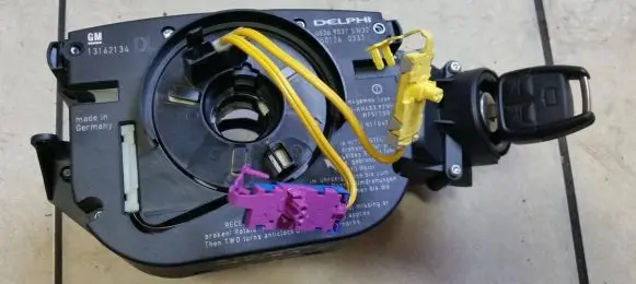 Opel Signum Airbag slip ring squib (SRS ring) 13162134 13162131