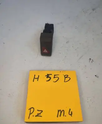 Renault Clio I Hazard light switch 898744654