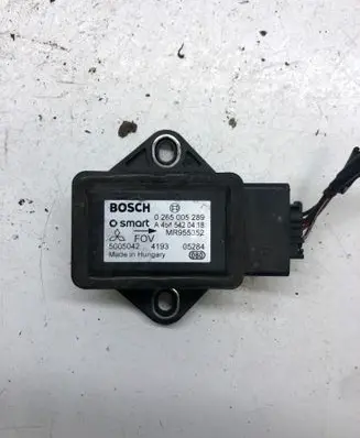 Mitsubishi Colt ESP acceleration yaw rate sensor MR955352 A5455420418 0265005289