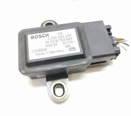 BMW X5 E53 ESP acceleration yaw rate sensor 0265005248 6753694 0008932